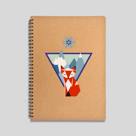 Mountain fox notebook